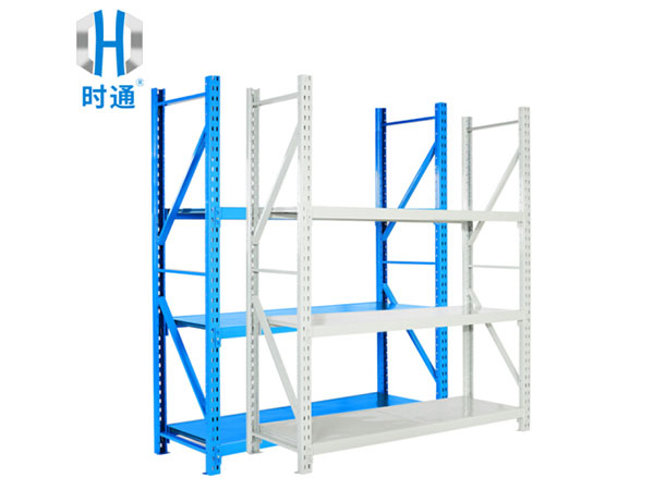 定制中型仓储货架，上海时通货架工厂