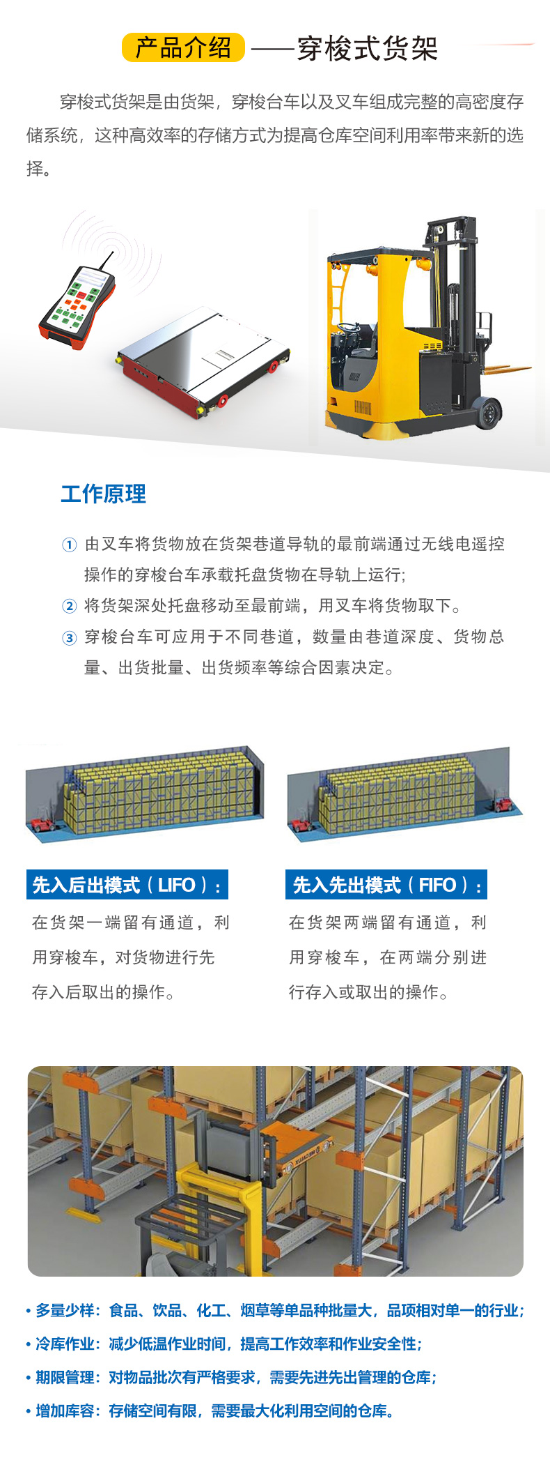 穿梭式货架